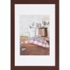 Cornice in legno Jardin 20x30 cm in wengé