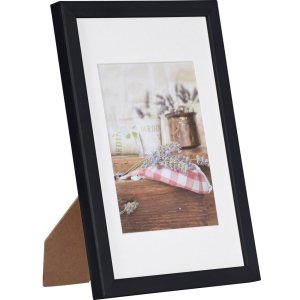 cornice in legno nero Jardin 20x30 cm