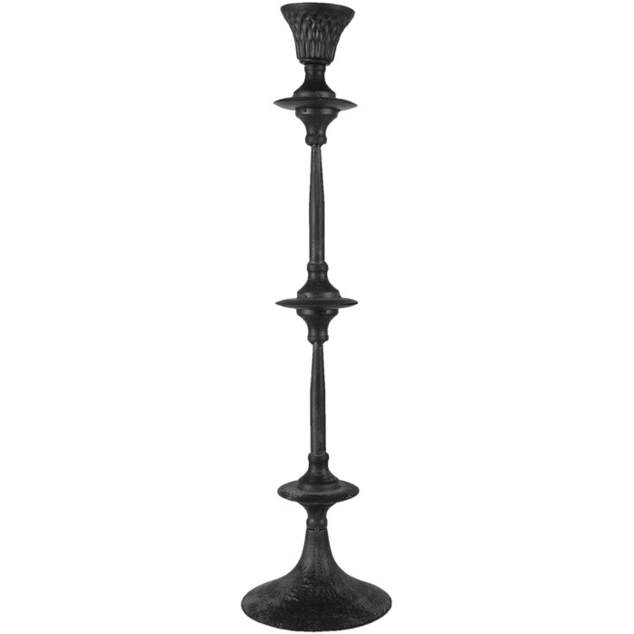 Clayre & Eef 5Y0924 Candeliere nero Ø 15x60 cm