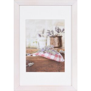 Cornice Henzo in legno Jardin 20x30 cm bianco con...