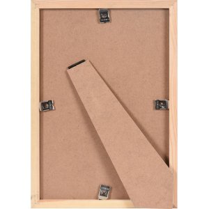 Cornice Henzo in legno Jardin 20x30 cm bianco con passe-partout 13x18 cm