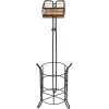 Clayre & Eef 5Y0972 Scaffale a muro marrone 23x21x70 cm