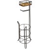 Clayre & Eef 5Y0972 Scaffale a muro marrone 23x21x70 cm