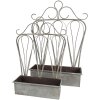 Clayre & Eef 5Y1004 Portapiante Grigio 49x15x70 cm -