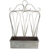 Clayre & Eef 5Y1004 Portapiante Grigio 49x15x70 cm -