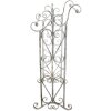 Clayre & Eef 5Y1012 Portasciugamani bianco, grigio 48x36x89 cm