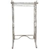 Clayre & Eef 5Y1012 Portasciugamani bianco, grigio 48x36x89 cm