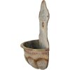 Clayre & Eef 5Y1097 Fontana decorativa da parete grigia 46x24x69 cm
