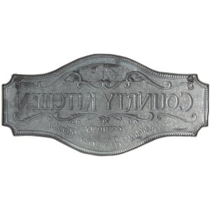 Clayre & Eef 5Y3478 Decorazione da parete nera 60x2x30 cm