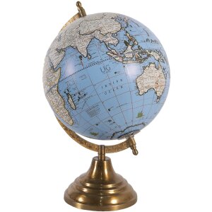 Clayre & Eef 64908 Globe Deco Blu, Grigio, Beige...