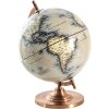 Clayre & Eef 64910 Globe Deco Grigio, Verde 22x22x30 cm