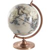 Clayre & Eef 64910 Globe Deco Grigio, Verde 22x22x30 cm