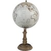 Clayre & Eef 64929 Globe Deco Grigio, Marrone 22x22x37 cm