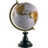 Clayre & Eef 64932 Globe Deco Blu, Marrone 22x22x37 cm