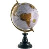 Clayre & Eef 64932 Globe Deco Blu, Marrone 22x22x37 cm