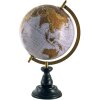 Clayre & Eef 64932 Globe Deco Blu, Marrone 22x22x37 cm