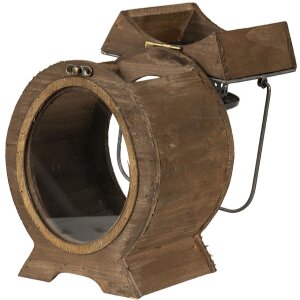 Clayre & Eef 64954 Lanterna marrone 29x5x34 cm