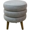 Clayre & Eef 64961BE Sgabello Beige Ø 38x44 cm