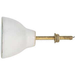 Clayre & Eef 64990 Pomello per porta blu Ø 4 cm