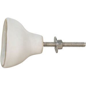 Clayre & Eef 65044 Pomello per porta blu 4x4x7 cm
