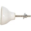 Clayre e Eef 65047 Pomello per porta Bianco 4x4x7 cm