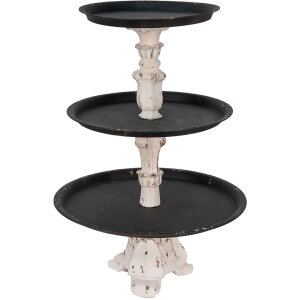 Clayre & Eef 65101 Etagere a 3 piani Brown Ø...