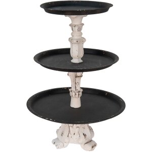 Clayre & Eef 65101 Etagere a 3 piani Brown Ø...