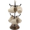 Clayre & Eef 6CE1343 Portabicchieri Bianco Ø 14x39 cm