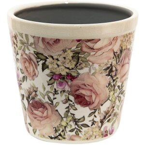 Clayre & Eef 6CE1409L Vaso da fiori per interni rosa...