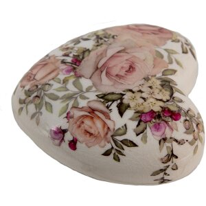 Clayre & Eef 6CE1414 Deco Cuore Rosa 11x11x4 cm