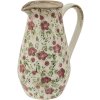 Clayre & Eef 6CE1442M Brocca decorativa Rosa, Beige 20x14x25 cm