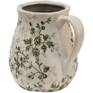 Clayre & Eef 6CE1458M Brocca decorativa Verde,...