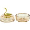 Clayre & Eef 6GL3441 Ciotola decorativa rosa Ø 9x12 cm