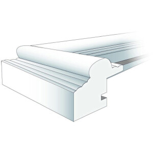 Cornice in legno Verona 21x30 cm marrone scuro