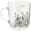 Clayre & Eef 6GL4250 Bicchiere da tè trasparente 11x8x9 cm - 200 ml