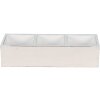 Clayre & Eef 6H1987W Scatola di legno bianca 33x12x7 cm