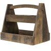 Clayre & Eef 6H2076 Contenitore marrone 46x31x40 cm