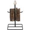 Clayre & Eef 6H2105 Sottobicchiere per bicchieri marrone 11x11x22 cm
