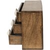 Clayre & Eef 6H2109 Cassettiera Marrone Mini 29x14x22 cm