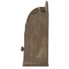 Clayre & Eef 6H2111 Porta lettere marrone 33x13x31 cm