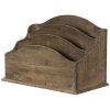 Clayre & Eef 6H2112 Portalettere marrone 33x17x22 cm