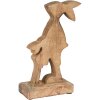 Clayre & Eef 6H2153 Deco Rabbit Marrone, Blu 12x6x22 cm