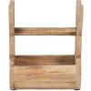 Clayre & Eef 6H2157M Scatola di legno Rabbit Brown 16x10x20 cm