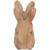 Clayre & Eef 6H2157M Scatola di legno Rabbit Brown 16x10x20 cm