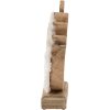 Clayre & Eef 6H2162M Gallo Deco Bianco, Marrone 15x5x19 cm