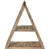 Clayre & Eef 6H2198 Scaffale a muro marrone 31x11x36 cm