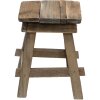 Clayre & Eef 6H2202 Fioriera da tavolo marrone 15x15x21 cm