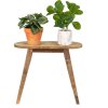 Clayre & Eef 6H2207 Tavolo per piante marrone 49x20x41 cm