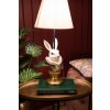 Clayre & Eef 6LMC0056 Lampada da tavolo Rabbit Beige Ø 22x57 cm