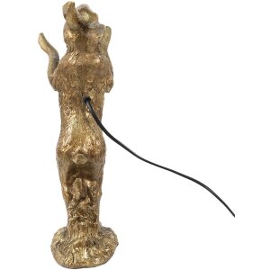 Clayre & Eef 6LMP734 Lampada da tavolo color oro 12x24x41 cm